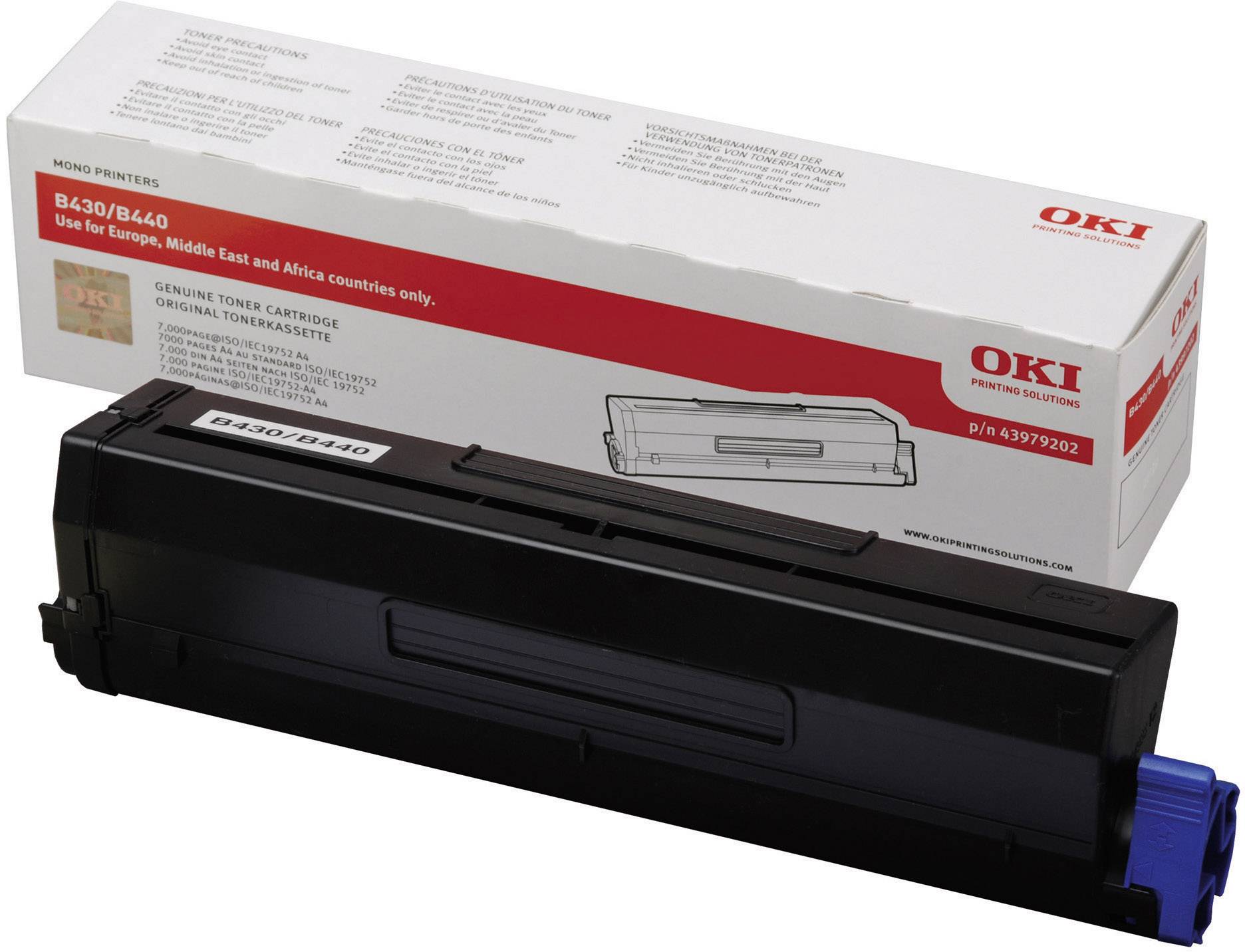 OKI Toner 43979216 Original Schwarz 12000 Seiten 43979216