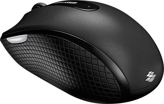 Microsoft Wireless Mobile Mouse 4000 Business Maus Funk Optisch Schwarz 4 Tasten 1000 dpi