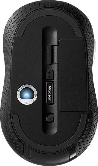 Microsoft Wireless Mobile Mouse 4000 Business Maus Funk Optisch Schwarz 4 Tasten 1000 dpi