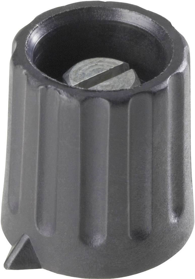 429924 Drehknopf Schwarz (matt) (Ø x H) 15 mm x 16 mm