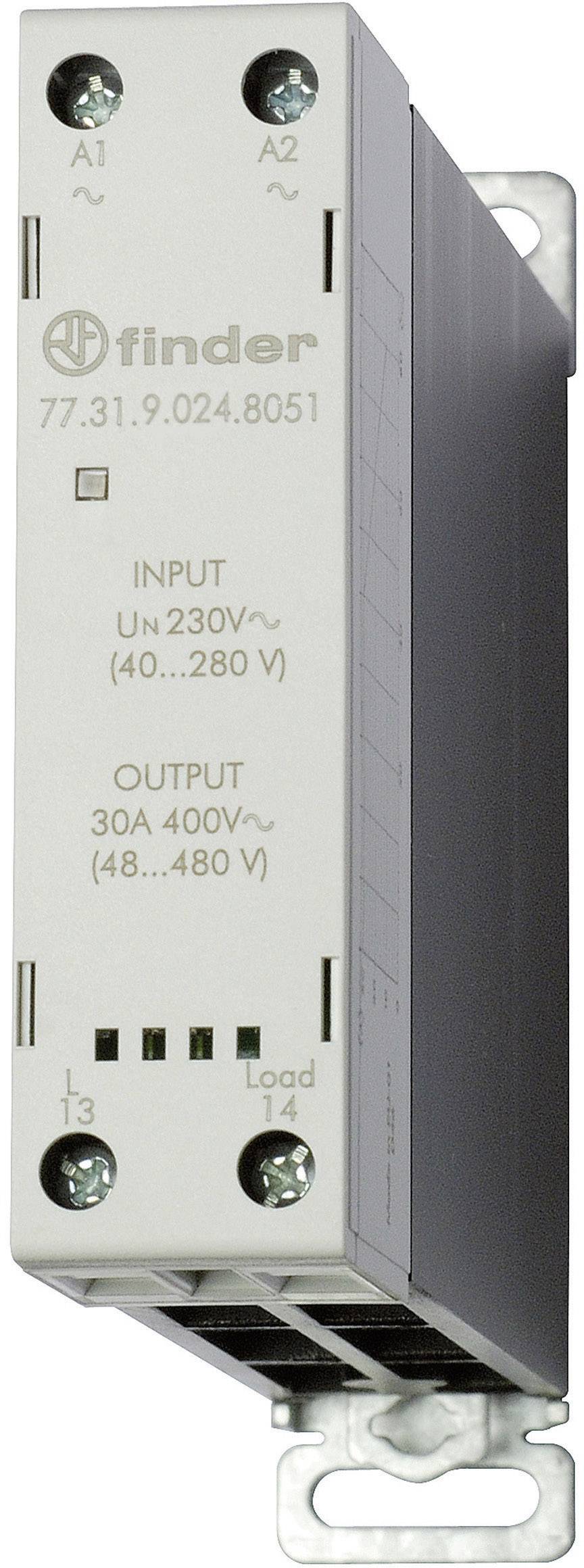 Finder Halbleiterrelais 77.31.9.024.8051 30 A Schaltspannung (max.): 480 V/AC Sofortschaltend 1 St.