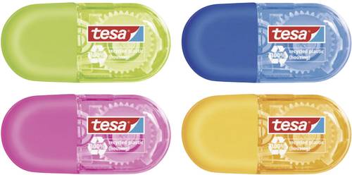 TESA ecoLogo® 59816-00 Korrekturroller Blau, Pink, Grün, Orange (L x B) 6m x 5mm