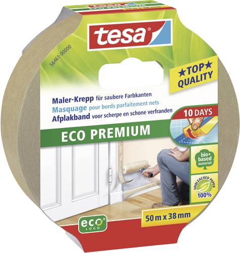 TESA CLASSIC PRO NATURE 56461-00 Kreppband tesa® Eco Premium Braun (L x B) 50m x 38mm 1St.