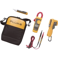 Fluke FL62MAX+/3231AC Stromzange, Hand-Multimeter digital CAT III 600 V, CAT IV 300V Anzeige (Counts): 4000 Fluke FL62MAX+/3231AC Stromzange, Hand-Multimeter digital CAT III 600 V, CAT IV 300V Anzeige (Counts): 4000
