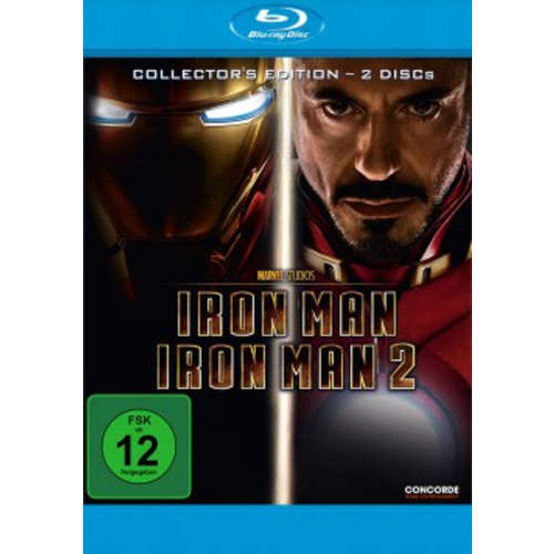2er Box BD Iron Man / Iron Man 2 - Collector's Edition (Double-Softbox) FSK: 12 3782