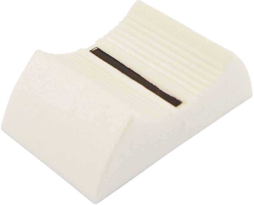 Cliff CP33650 CP33650 Schiebeknopf Weiß (L x B x H) 27 x 16 x 7 mm