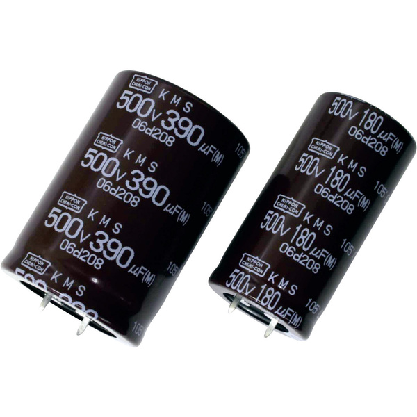 Europe ChemiCon ELXS451VSN151MQ30S Elektrolyt-Kondensator SnapIn 10mm 150 µF 450V 20% (Ø x L) 25.4mm x 30mm 200St.