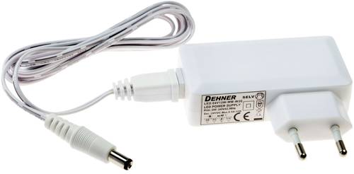 Dehner Elektronik LED 12V12W-MM-W2E LED-Trafo Konstantspannung 12W 1A 12 V/DC Möbelzulassung