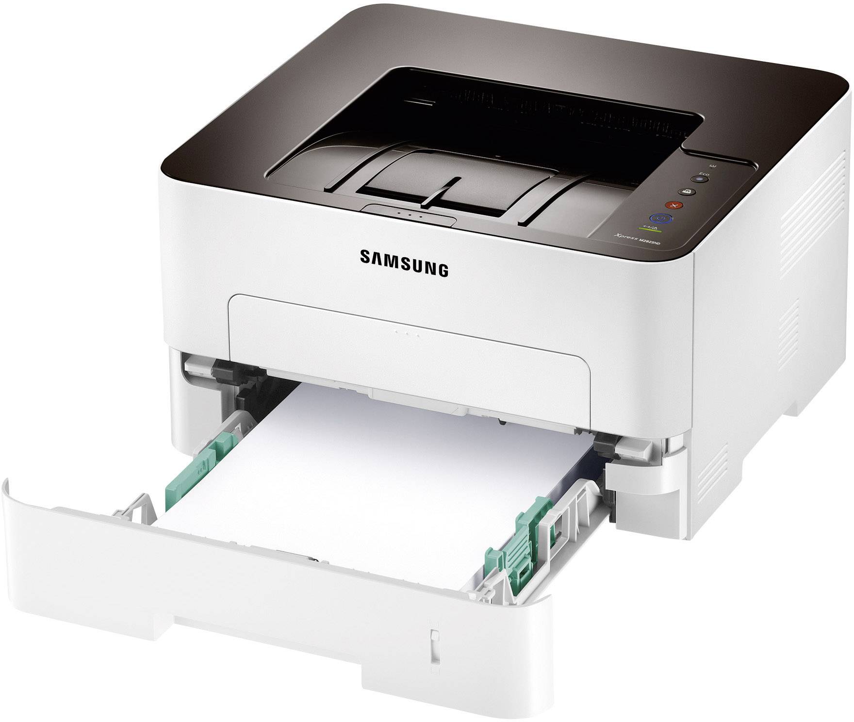 Samsung Xpress M2825ND Schwarzweiß Laser Drucker A4 28 S./min 4800 x 600 dpi Duplex, LAN