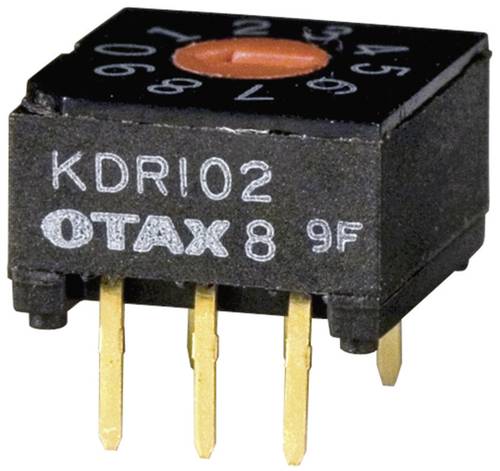 OTAX KDR-102 Codierschalter BCD 0-9 Schaltpositionen 10 45 St. Tube