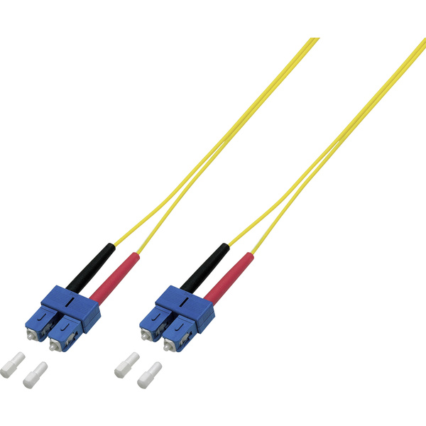 EFB Elektronik O2513.1 Glasfaser LWL Anschlusskabel [1x SC-Stecker - 1x SC-Stecker] 9/125 µ Singlemode OS2 1.00m