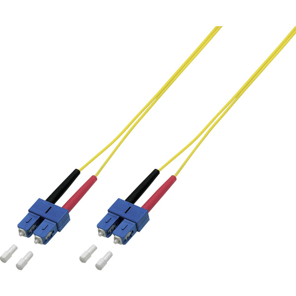 Câble de raccordement FO EFB Elektronik O2513.2 [1x SC mâle - 1x SC mâle] 9/125 µ Singlemode OS2 2.00 m