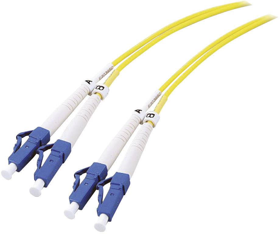 EFB Elektronik O0350.20 Glasfaser LWL Anschlusskabel [1x LC-Stecker - 1x LC-Stecker] 9/125 µ Singlemode OS2 20.00 m