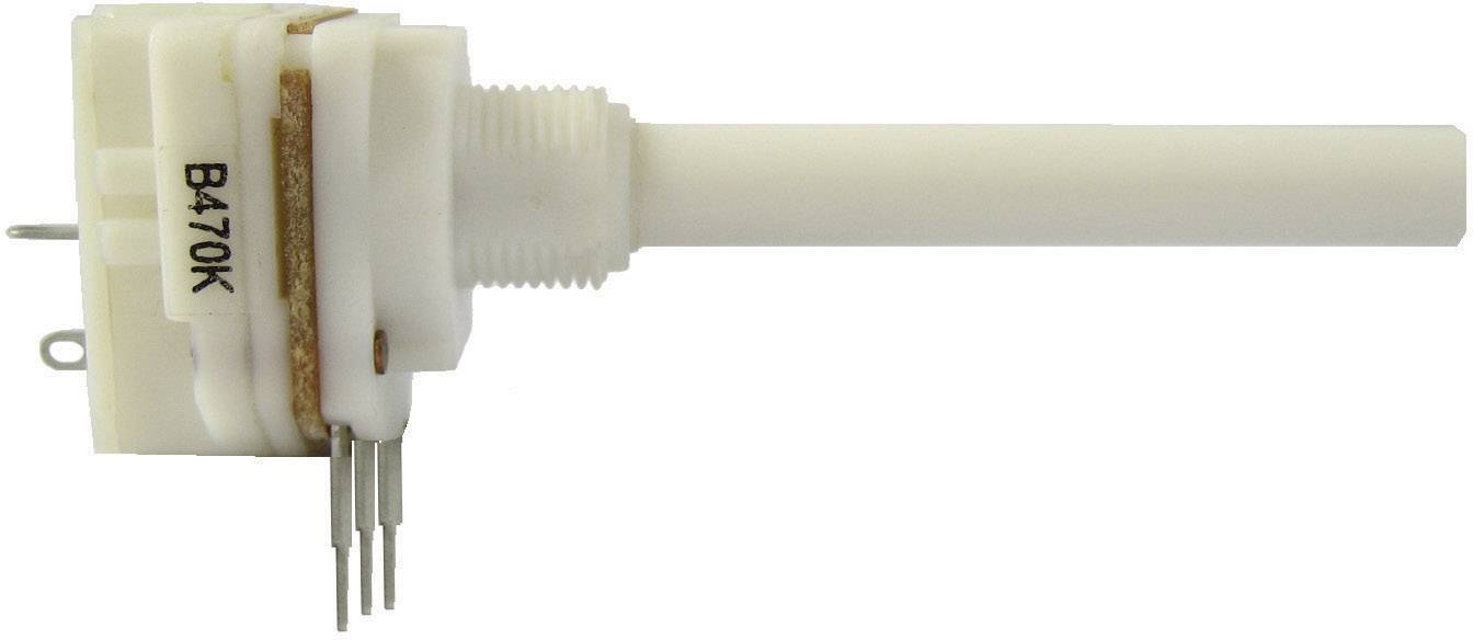 Weltron 002045038899 WCIP20KCILS-08-50F1-10K-20%-LIN Dreh-Potentiometer mit Schalter Mono 0.2 W 10