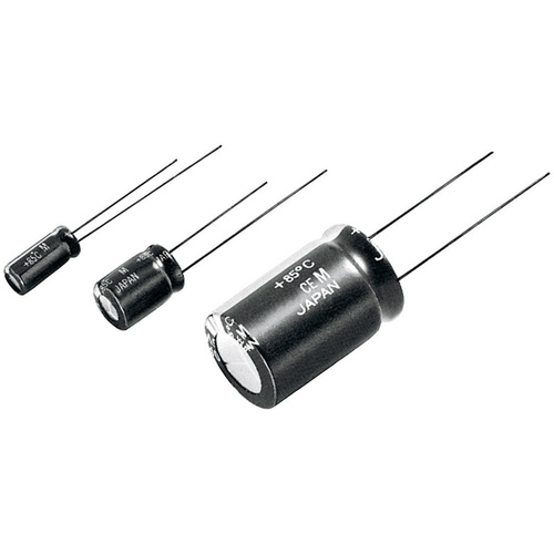 Panasonic ECA1CM221I Elektrolyt-Kondensator radial bedrahtet 2.5 mm 220 µF 16 V/DC 20 % (Ø x L) 6.3 mm x 11.2 mm 1 St.