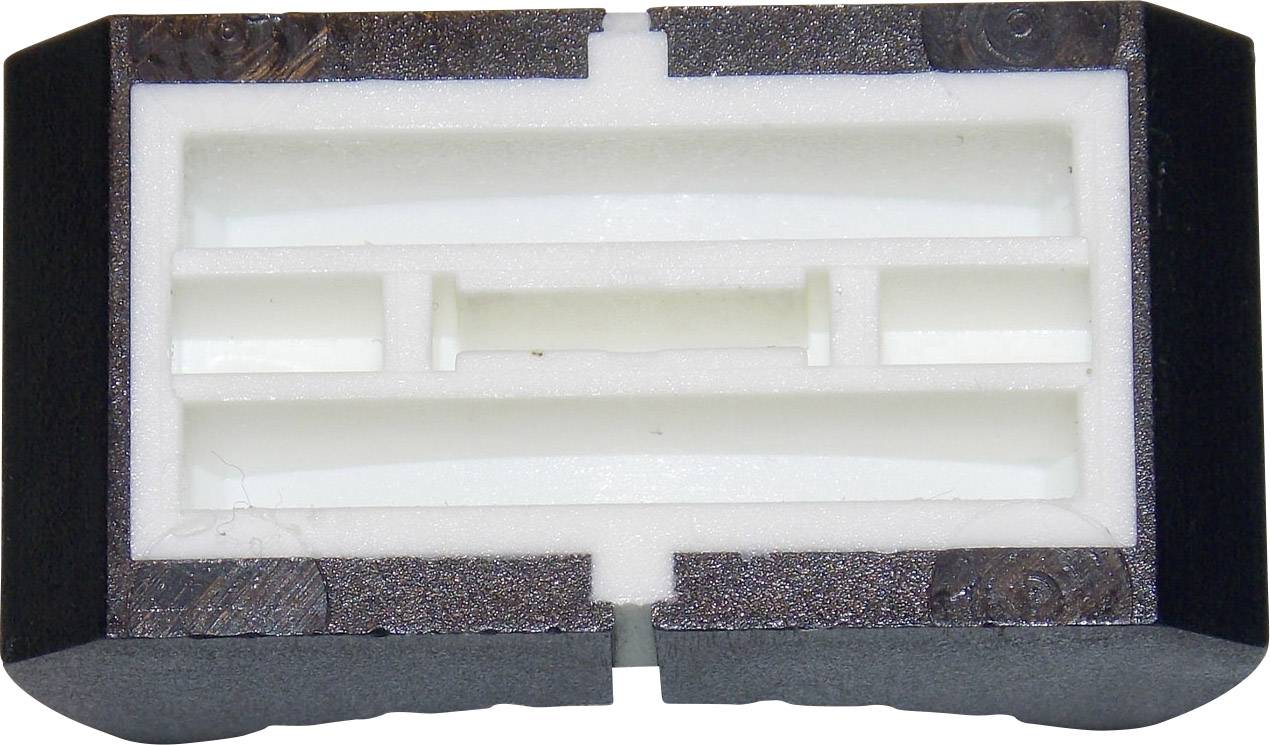 ALPS 76501 76501 Schiebeknopf Schwarz (L x B) 13mm x 25mm