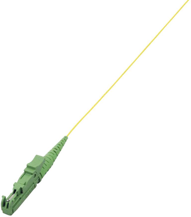 EFB Elektronik O0770.2 Glasfaser LWL Anschlusskabel 2.00 m Gelb [1x E2000®/APC 8°-Stecker - 1x offene Kabelenden] 9/125 µ Singlemode OS1