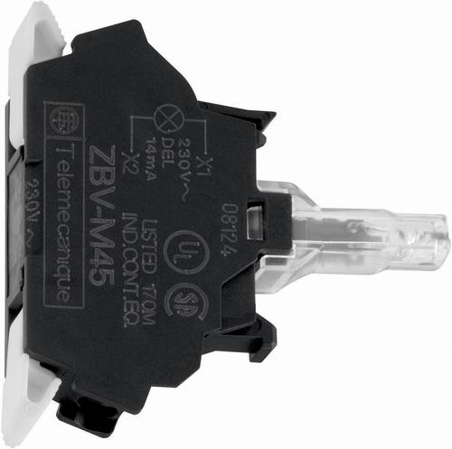 Schneider Electric ZBVB15 LED-Element mit Lampenfassung Weiß 24 V/DC, 24 V/AC
