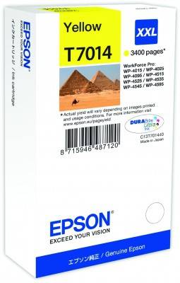 Epson Druckerpatrone T7014, XXL Original Gelb C13T70144010