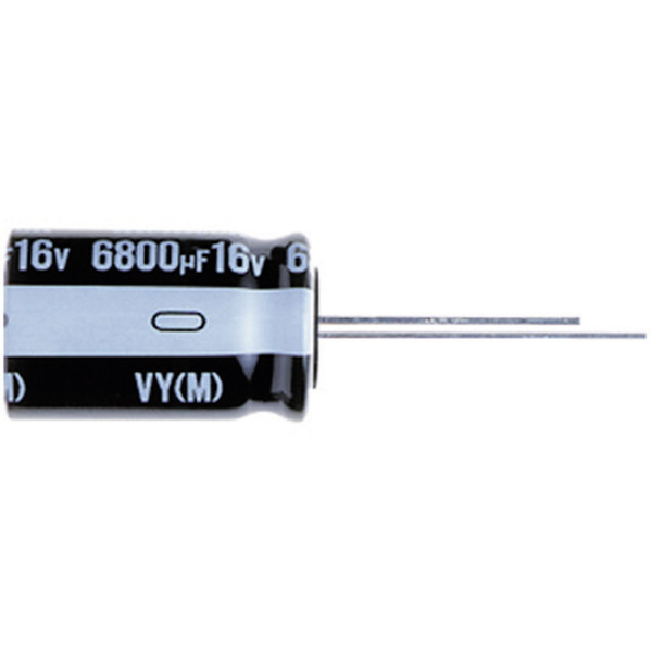 Nichicon UVY1E222MHD Elektrolyt-Kondensator radial bedrahtet 5mm 2200 µF 25 V/DC 20% (Ø x L) 12.5mm x 25mm