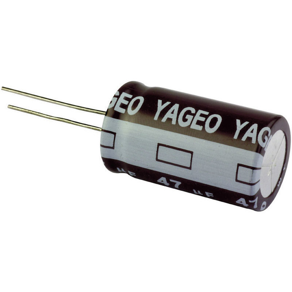 Yageo SE035M0100BZF-0611 Condensateur électrolytique sortie radiale 2.5 mm 100 µF 35 V 20 % (Ø x H) 6 mm x 11 mm