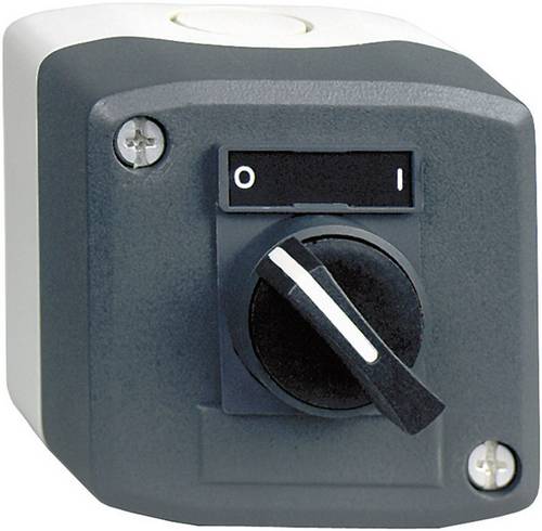 Schneider Electric XALD134 Harmony XALD134 Wahltaste im Gehäuse Drehschalter Dunkelgrau, Hellgrau 1