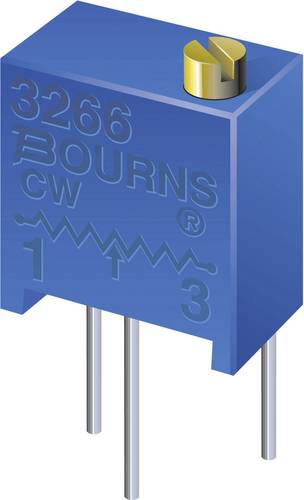 Bourns 3266X-1-202LF Spindeltrimmer 12-Gang linear 0.25W 2kΩ 4320° 1St.