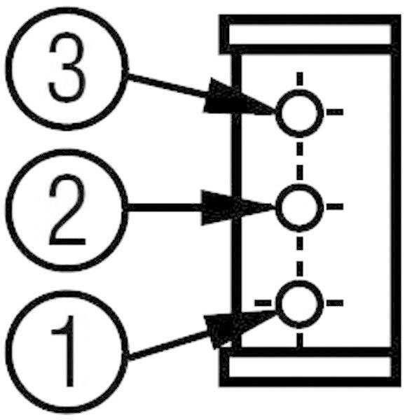 Bourns 3296W-1-204LF 3296W-1-204LF Spindeltrimmer 25-Gang linear 0.5W 200kΩ 9000°
