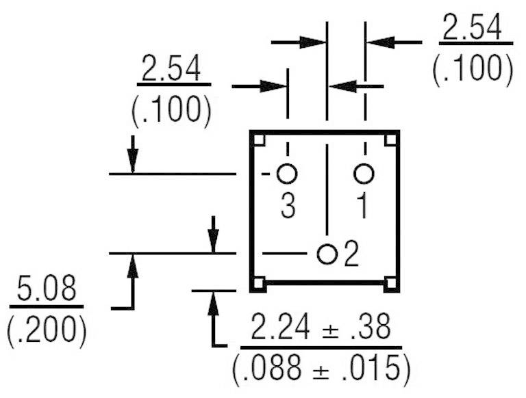 Bourns 3386F-1-103LF 3386F-1-103LF Trimmer linear 0.5W 10kΩ 310°