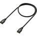 SpeaKa Professional HDMI Verlängerungskabel HDMI-A Buchse, HDMI-A Buchse 1.00m Schwarz SP-1793612 Audio Return Channel