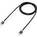 SpeaKa Professional HDMI Anschlusskabel mit LED [1x HDMI-Stecker - 1x HDMI-Stecker] 2.00 m Schwarz