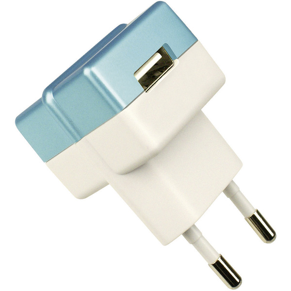 HN Power HNP05-ECO-BLUE-C HNP05-ECO-BLUE-C USB-Ladegerät Steckdose Ausgangsstrom (max.) 1000 mA 1 x