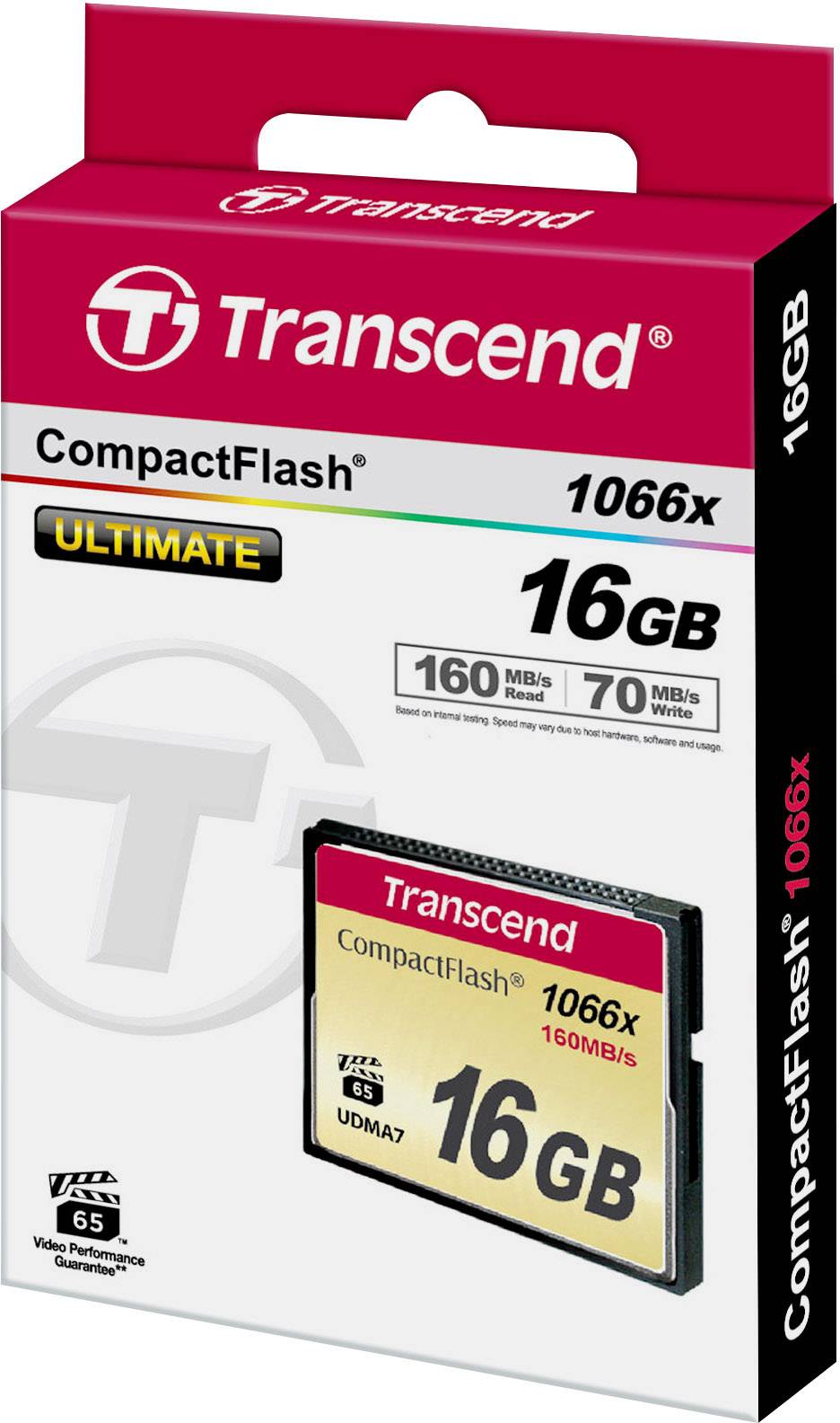 Transcend Ultimate 1066x CF-Karte 16 GB
