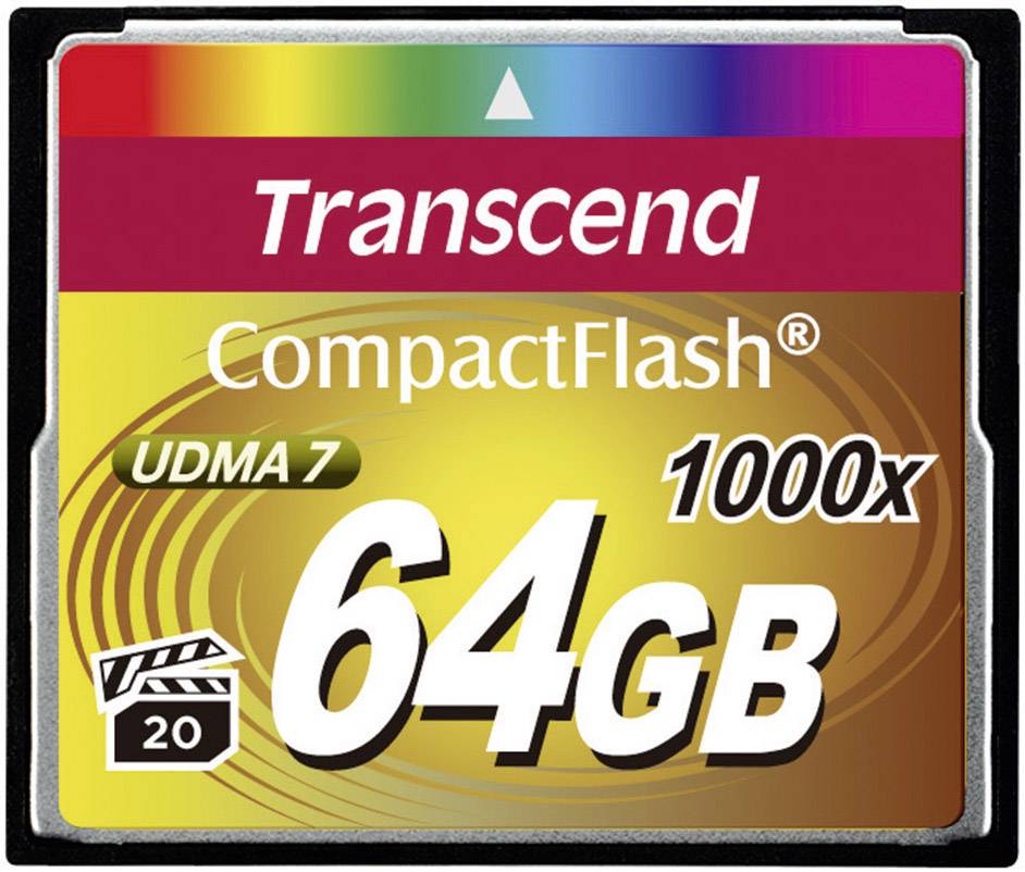 Transcend Ultimate 1000x CF-Karte 64 GB