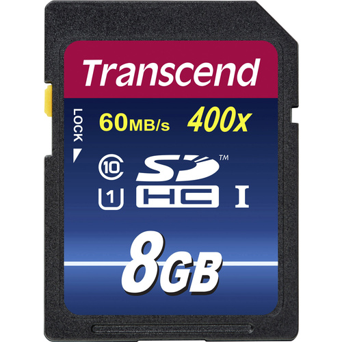 Transcend Premium 400 SDHC-Karte Industrial 8 GB Class 10, UHS-I