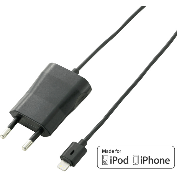 VOLTCRAFT PLC-1000S PLC-1000S iPad/iPhone/iPod Ladegerät Steckdose Ausgangsstrom (max.) 1000 mA 1 x