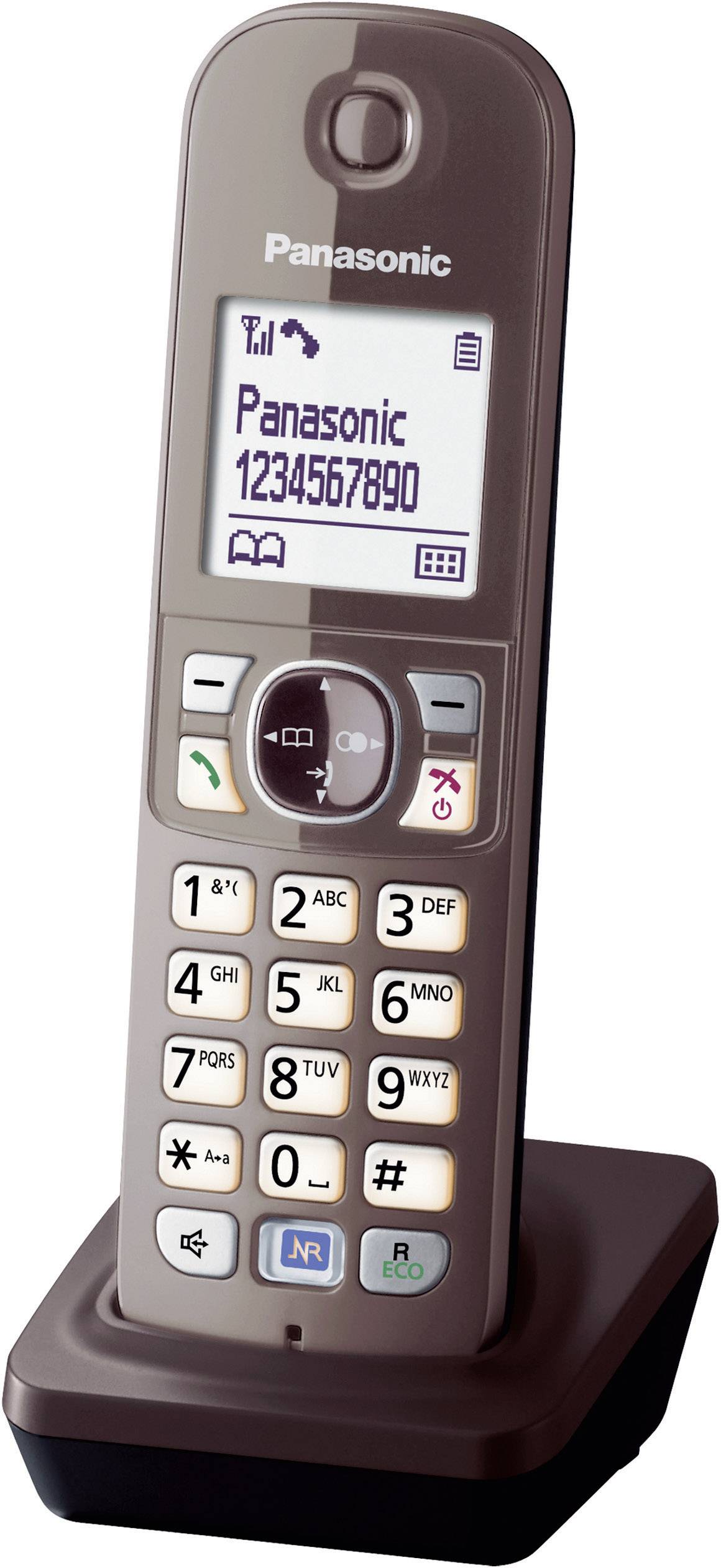 Panasonic KX-TGA681EXA DECT Mobilteil Mocca