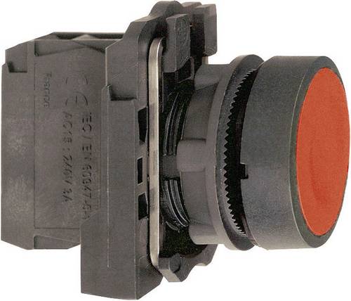 Schneider Electric XB5AA42 Harmony XB5AA42 Drucktaster Betätiger flach 1 Taste Rot Druckentriegelun