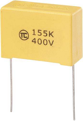 MKS-Folienkondensator radial bedrahtet 1.5 µF 400 V/DC 5% 27.5mm (L x B x H) 32 x 13 x 22mm
