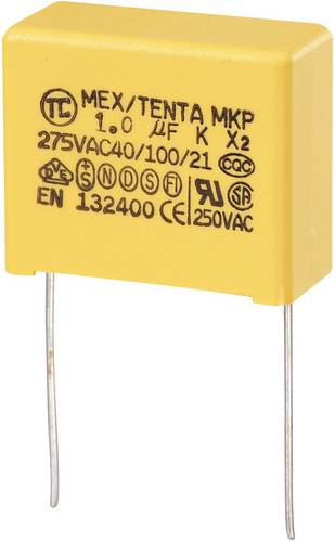 TRU COMPONENTS 450268 MKP-X2 suppression capacitor Radial 1µF 275V...