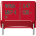 Wima MKP4G031504C00KSSD MKP-Folienkondensator radial bedrahtet 0.15 µF 400 V/DC 20% 15mm (L x B x H) 18 x 6 x 12.5mm