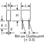 Wima MKS 2 0,01uF 10% 63V RM5 MKS-Folienkondensator radial bedrahtet 0.01 µF 63 V/DC 10% 5mm (L x B x H) 7.2 x 2.5 x 6.5mm Wima MKS 2 0,01uF 10% 63V RM5 MKS-Folienkondensator radial bedrahtet 0.01 µF 63 V/DC 10% 5mm (L x B x H) 7.2 x 2.5 x 6.5mm