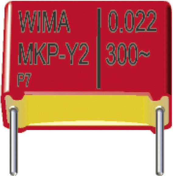 Wima MKY22W11503D00KSSD-1 MKP-Y2-Funkentstör-Kondensator radial bedrahtet 1500pF 300 V/AC 10%