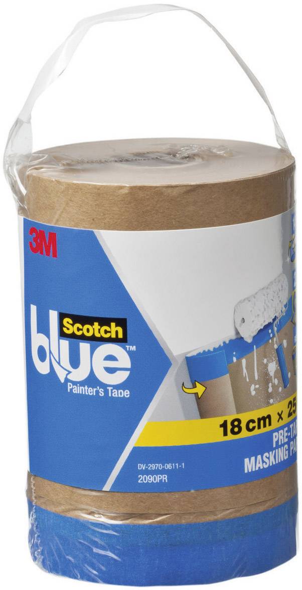 Scotch 2090PR 2090PR Abdeckpapier ScotchBlue™ Braun (L x B) 25 m x 18 cm 1 St.