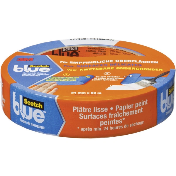 3M 80EU2450 7000049401 Abdeckband ScotchBlue™ Blau (L x B) 50m x 24mm 50m 3M 80EU2450 7000049401 Abdeckband ScotchBlue™ Blau (L x B) 50m x 24mm 50m