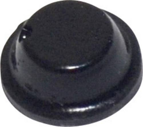 TOOLCRAFT PD2075SW Gerätefuß selbstklebend, rund Schwarz (Ø x H) 8mm x 2.8mm