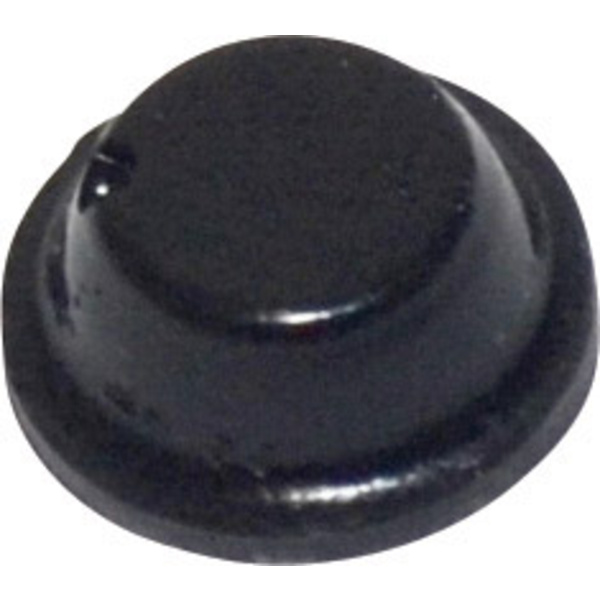 TOOLCRAFT PD2075SW Gerätefuß selbstklebend, rund Schwarz (Ø x H) 8mm x 2.8mm