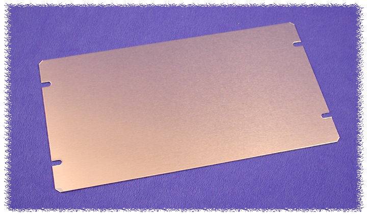Hammond Electronics 1434-30 Bodenplatte 431.8 x 254 x 1 Aluminium Natur 1St.