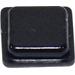 Pied d'appareil TOOLCRAFT PD2100SW autocollant, carré noir (L x l x H) 10.2 x 10.2 x 2.5 mm