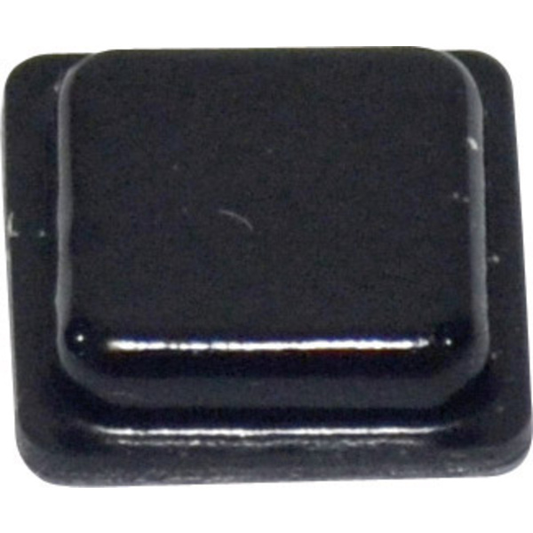 TOOLCRAFT PD2100SW Gerätefuß selbstklebend, quadratisch Schwarz (L x B x H) 10.2 x 10.2 x 2.5 mm 1